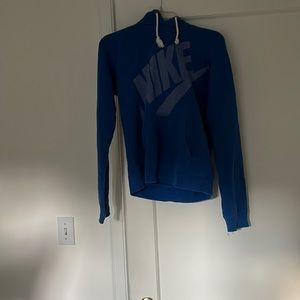blue nike hoodie